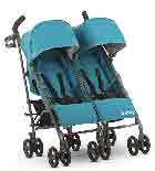 JOOVY-Twin-Groove-Ultralight-Umbrella-Stroller,-Turquoise JOOVY-Twin-Groove-Ultralight-Umbrella-Stroller,-Turquoise
