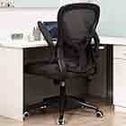Hbada-Office-Chair,-Ergonomic-Desk-Chair,-Computer-Mesh-Chair-with-Lumbar-Support-and-Flip-up-Arms,Black Hbada-Office-Chair,-Ergonomic-Desk-Chair,-Computer-Mesh-Chair-with-Lumbar-Support-and-Flip-up-Arms,Black