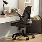 Hbada-Office-Task-Desk-Chair-Swivel-Home-Comfort-Chairs-with-Flip-up-Arms-and-Adjustable-Height,-Black Hbada-Office-Task-Desk-Chair-Swivel-Home-Comfort-Chairs-with-Flip-up-Arms-and-Adjustable-Height,-Black