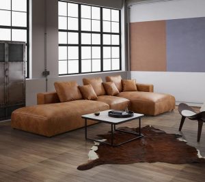 Salo-Antique-Industrial-Air-Leather-Open-Sectional-Double-Lounger