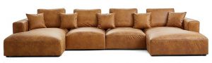 Salo-Antique-Industrial-Air-Leather-Double-Chaise-Sectional