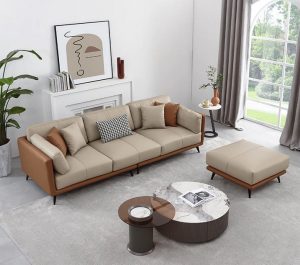 All-Leather-Sofa-And-Ottoman