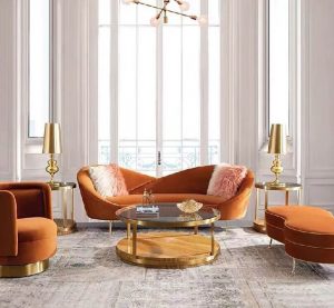 63-Velvet-Curved-Sofa-Small-3-Seater-Sofa-with-Curve-Back-Upholstery-in-Orange